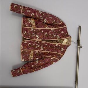 Floral Quilted Women's Jacket